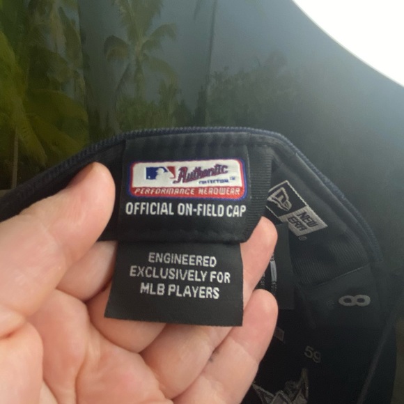 New Era - Men's Tampa Bay Rays Navy 2021 MLB All Star Game On Field - Fitted Hat - Picture 11 of 12